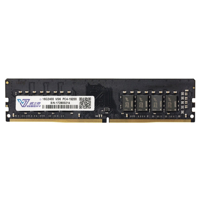 Vaseky 16GB 2400MHz PC4-19200 DDR4 PC Memory RAM Module for Desktop, 16GB 2400MHz