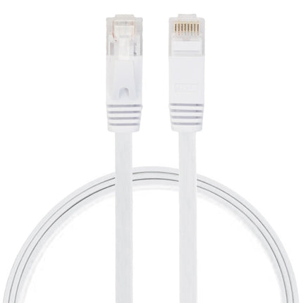 0.5m CAT6 Ultra-thin Flat Ethernet Network LAN Cable, Patch Lead RJ45, Length: 0.5m