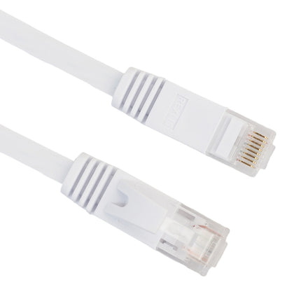 15m CAT6 Ultra-thin Flat Ethernet Network LAN Cable, Patch Lead RJ45