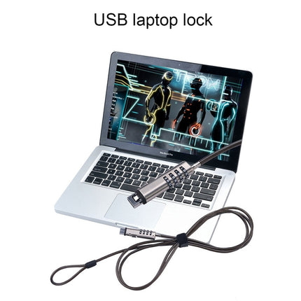 Universal USB Interface Laptop Security Lock, USB Interface