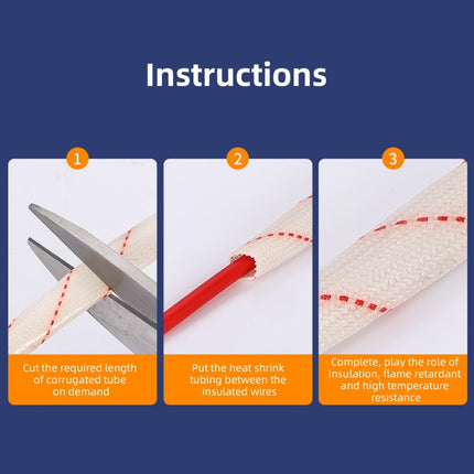 6mm High-voltage Insulating Pipe, Length: 90cm, 6mm