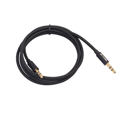 REXLIS 3629 3.5mm Male to Male Car Stereo Gold-plated Jack AUX Audio Cable for 3.5mm AUX Standard Digital Devices, Length: 1m, Length: 1m