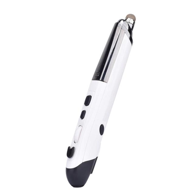 PR-08 6-keys Smart Wireless Optical Mouse with Stylus Pen & Laser Function, Laser Function White, Laser Function Black, Laser Function Grey, Laser Function Blue, Laser Function Red