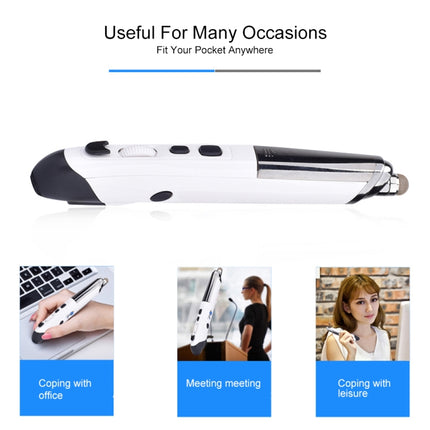 PR-08 6-keys Smart Wireless Optical Mouse with Stylus Pen & Laser Function, Laser Function White, Laser Function Black, Laser Function Grey, Laser Function Blue, Laser Function Red