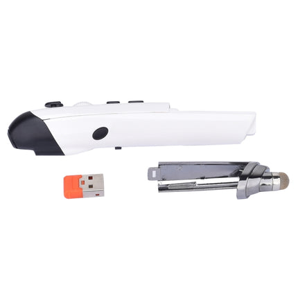 PR-08 6-keys Smart Wireless Optical Mouse with Stylus Pen & Laser Function, Laser Function White, Laser Function Black, Laser Function Grey, Laser Function Blue, Laser Function Red