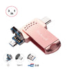 Richwell 3 in 1 32G Type-C + Micro USB + USB 3.0 Metal Flash Disk with OTG Function