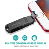 Richwell 128G Type-C + 8 Pin + USB 3.0 Metal Flash Disk with OTG Function