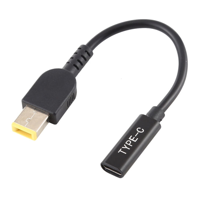 USB-C / Type-C to Big Square USB Port Power Adapter Charger Cable For Lenovo Thinkpad / ThinkBook / Xiaoxin, For Lenovo