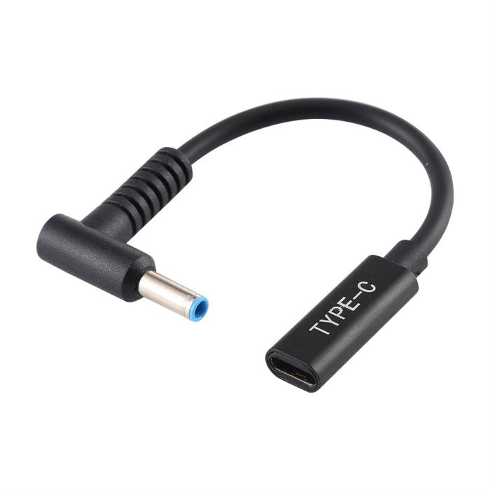 For HP USB-C / Type-C to 4.5 x 3.0mm Power Adapter Charger Cable, 4.5 x 3.0mm