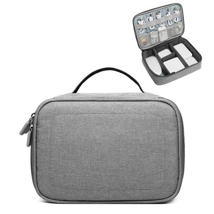 Multi-function Headphone Charger Data Cable Storage Bag, Single Layer Storage Bag, Size: 23x16x7cm