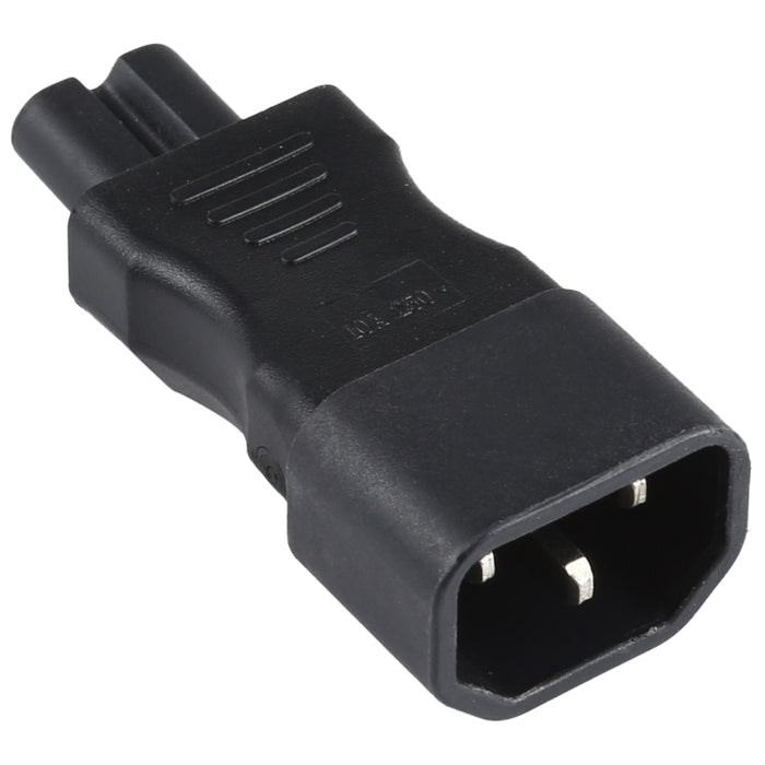 C7 to C14 AC Power Plug Adapter Converter Socket, C7 to C14