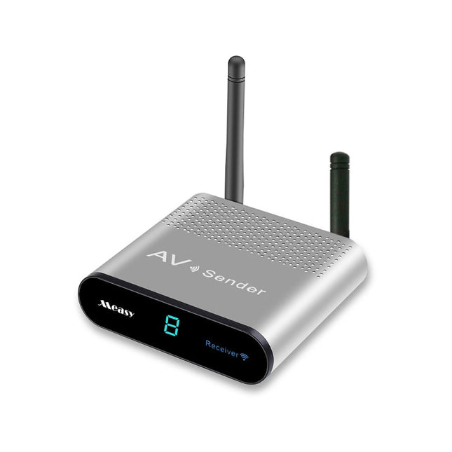 Measy AV240 2.4GHz Wireless Audio / Video Transmitter and Receiver with Infrared Return Function, Transmission Distance: 400m, AV240 Silver