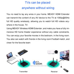Measy FHD686-2 Full HD 1080P 3D 2.4GHz / 5.8GHz Wireless HD Multimedia Interface Extender 1 Transmitter + 2 Receiver, Transmission Distance: 200m, FHD686-2 (US Plug), FHD686-2 (AU Plug), FHD686-2 (EU Plug), FHD686-2 (UK Plug)