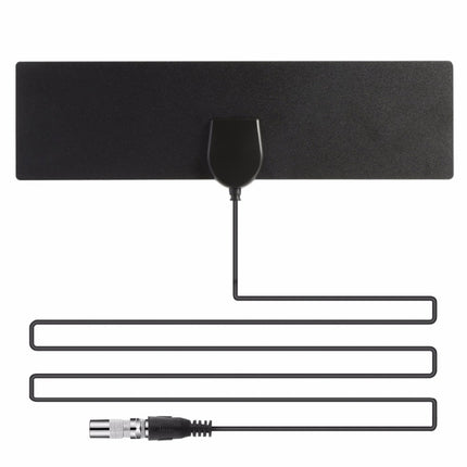 25 Miles Range 28dBi High Gain Amplified Digital HDTV Indoor Outdoor TV Antenna with 3.7m Coaxial Cable & IEC Adapter, 25 Miles 28dBi