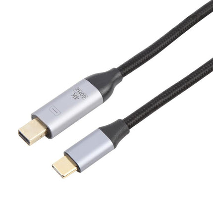 USB-C / Type-C Male to 4K 60Hz Mini DP Male Adapter Cable, Length: 1.8m, Mini DP Male