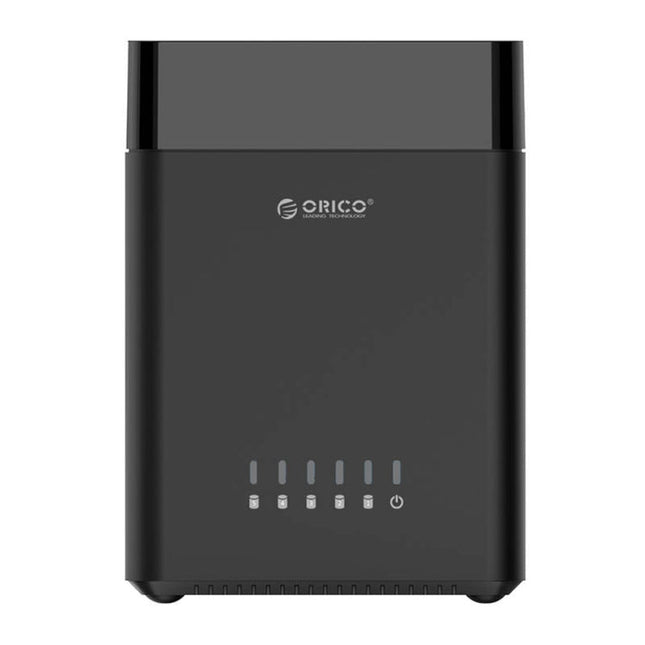 ORICO DS500C3 3.5 inch 5 Bay Magnetic-type USB-C / Type-C Hard Drive Enclosure with Blue LED Indicator, USB Type-C