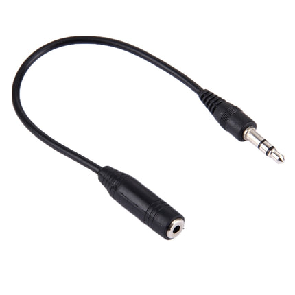 3.5mm Male to 2.5mm Female Converter Cable, Length: 25cm, Length: 25cm