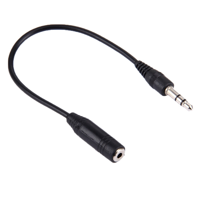 3.5mm Male to 2.5mm Female Converter Cable, Length: 25cm, Length: 25cm