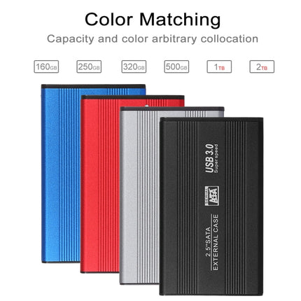 Richwell SATA R2-SATA-2TB 2TB 2.5 inch USB3.0 Super Speed Interface Mobile Hard Disk Drive, 2TB