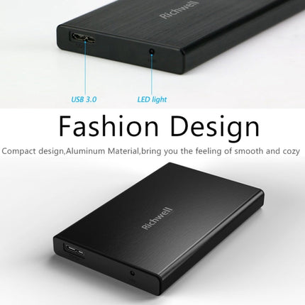 Richwell SATA R23-SATA-1TGB 2.5 inch USB3.0 Interface Mobile Hard Disk Drive, Capacity: 1TB, 1TB