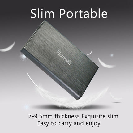 Richwell SATA R23-SATA-1TGB 2.5 inch USB3.0 Interface Mobile Hard Disk Drive, Capacity: 1TB, 1TB
