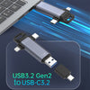 NK-951 USB, Type-C, 8 Pin 3 in 1 Solid State USB Flash Drive with OTG Function