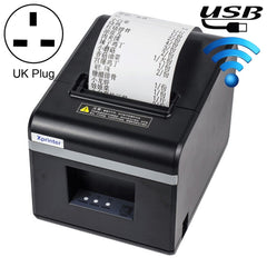 Xprinter N160II USB+WIFI Interface 80mm 160mm/s Automatic Thermal Receipt Printer, UK Plug, USB+WIFI Interface, EU Plug, USB+WIFI Interface, UK Plug, USB+WIFI Interface, US Plug