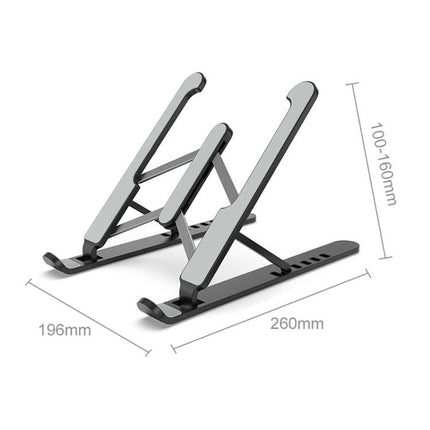 Laptop Stand Desktop Raise Bracket Cooling Base Lifting Holder Foldable, Pro-8