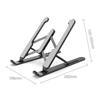 Laptop Stand Desktop Raise Bracket Cooling Base Lifting Holder Foldable, Pro-8