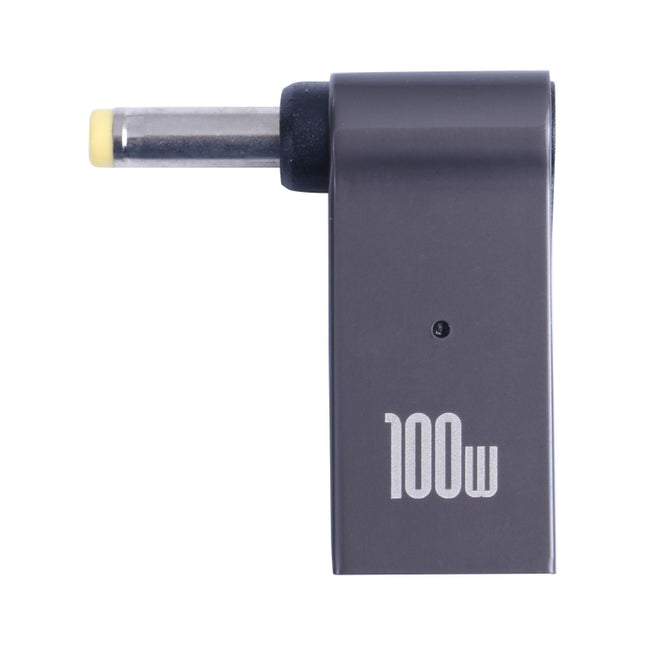 100W USB-C / Type-C Female to DC 4.0x1.7mm Male Computer Charging Adapter for Lenovo