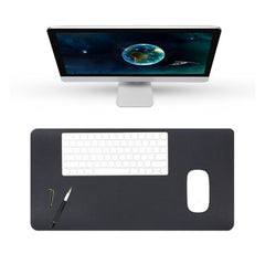 BUBM Multifunction Super Large Non-slip PU Leather Single-sided Mouse Pad Office Desk Mat, Size: 60 x 30cm