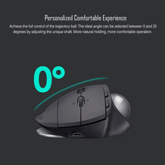 Logitech MX ERGO 440DPI Bluetooth + Unifying Dual-mode Wireless Trackball Optical Mouse, MX ERGO