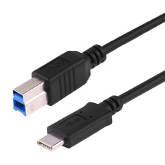 USB-C 3.1 / Type-C Male to USB BM Data Cable, Length: 1m, ZSSG-9B20BG