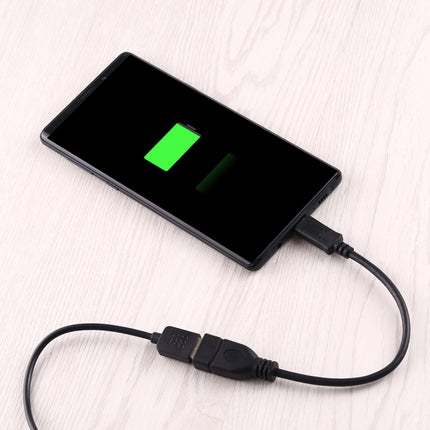 USB-C 3.1 / Type-C Male to USB 3.0 Female OTG Adapter Cable, Length: 20cm, ZSSG-9B20OTG