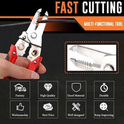 Multi-functional Wire Splitting Pliers Electrician Manual Tool