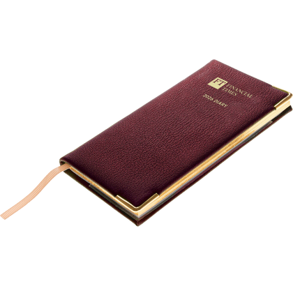 2026 Portrait Pocket Diary - Week to View - Claret