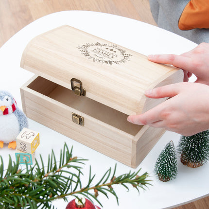 Personalised Traditional Family Christmas Eve Chest
