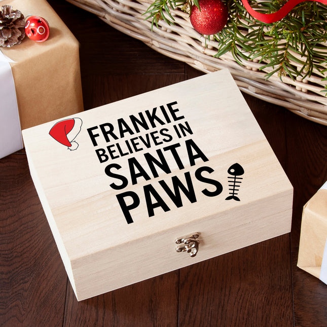 Personalised Pets Santa Paws Christmas Eve Box