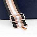 Black & Rose Gold Stripe