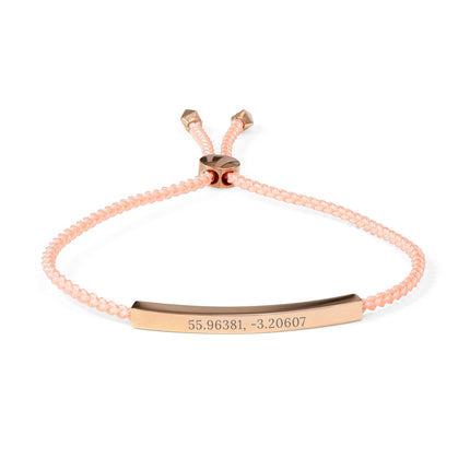 Personalised Rose Gold Identity Bracelet
