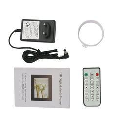 17.0 inch LED Display Digital Photo Frame with 7-keys Touch Button Control / Holder / Remote Control, Allwinner Technology, Support USB / SD Card Input / OTG, US/EU/UK Plug, 17.0 Inch