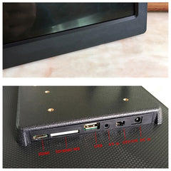 17.0 inch LED Display Digital Photo Frame with Holder / Remote Control, Allwinner Technology, Support USB / SD Card Input / OTG, US/EU/UK Plug, 17.0 inch, 17.0 inch/Without Touch Button Black