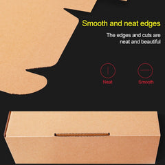 100 PCS Kraft Paper Shipping Box Packaging Box, Size: T8, 29x29x8cm, 29x29x8cm