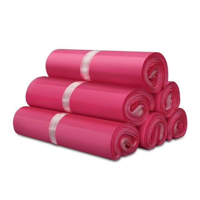 100 PCS / Roll Thick Express Bag Packaging Bag Waterproof Plastic Bag, Size: 28x40cm (Dark Grey), 28x40cm, Pink, 28x40cm, Silver Grey, 28x40cm, White