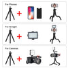 PULUZ Mini Octopus Flexible Tripod Holder with Ball Head & Phone Clamp + Tripod Mount Adapter & Long Screw for SLR Cameras, GoPro, Cellphone, Size: 30cmx5cm