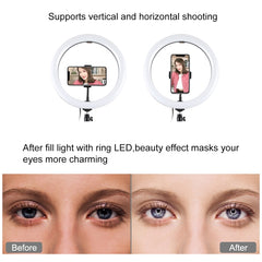 PULUZ 11.8 inch 30cm RGB Light 1.1m Tripod Mount Dimmable LED Ring Vlogging Selfie Photography Video Lights Live Broadcast Kits with Cold Shoe Tripod Ball Head & Phone Clamp, 12 inch RGB+Tripod(EU), 12 inch RGB+Tripod(UK), 11.8 inch RGB+Tripod(AU)�����...