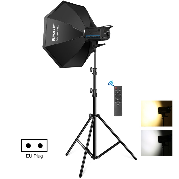 PULUZ 150W 3200K-5600K Photo Studio Strobe Flash Light Kit with Softbox Reflector & Tripod, 150W 3200K-5600K Light Kit AU Plug, 150W 3200K-5600K Light Kit EU Plug, 150W 3200K-5600K Light Kit UK Plug, 150W 3200K-5600K Light Kit US Plug