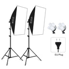 2 PCS 4 x Bulb Kit EU Plug / EU Plug