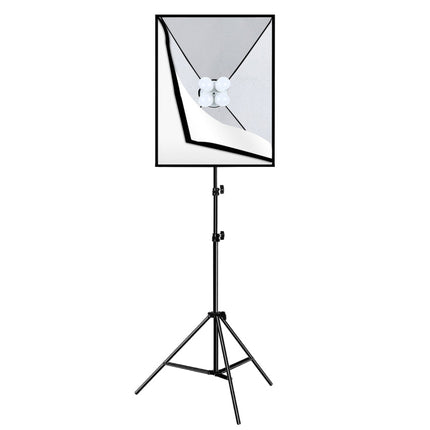 PULUZ Softbox Lighting Kit 2 PCS 50x70cm Professional Photo Studio Photography Light Equipment with 8 x E27 20W E27 Socket Bulb Photography Lighting Kit for Filming Portrait Shooting / Fashion Advertising Photography, 2 PCS 4 x Bulb Kit EU Plug        ...