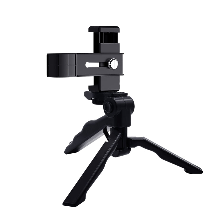 PULUZ Smartphone Fixing Clamp 1/4 inch Holder Mount Bracket + Grip Folding Tripod Mount Kits for DJI OSMO Pocket / Pocket 2, Clamp+Tripod